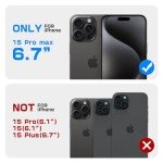 SUPCASE iPhone 15 Pro Max Rugged Case with Kickstand