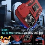 iPhone 15 Pro Max Case with Kickstand and Cover