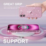 Cute Glitter Clear Case for iPhone 16