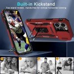 iPhone 15 Pro Max Case with Kickstand and Cover