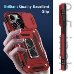 iPhone 15 Pro Max Case with Kickstand and Cover