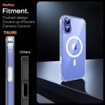 TAURI Clear iPhone 16 Case with Camera Control