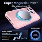 Magnetic Slim Phone Case for iPhone 15 Pro Max