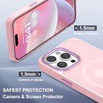 Magnetic Slim Phone Case for iPhone 15 Pro Max