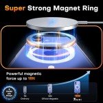 TAURI Clear iPhone 16 Case with Camera Control