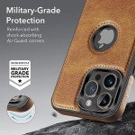 Magnetic Leather Case for iPhone 15 Pro Max