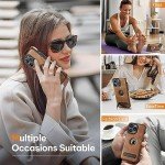 Magnetic Leather Case for iPhone 15 Pro Max