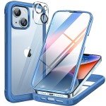 Miracase Clear Bumper Case for iPhone 14