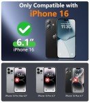 Temdan iPhone 16 Case with MagSafe Protection