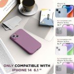 iPhone 14 Liquid Silicone Case with Screen Protector