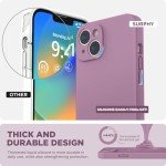 iPhone 14 Liquid Silicone Case with Screen Protector