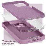 iPhone 14 Liquid Silicone Case with Screen Protector