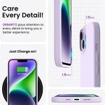ORNARTO Slim Liquid Silicone Case for iPhone 14