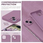 iPhone 14 Liquid Silicone Case with Screen Protector