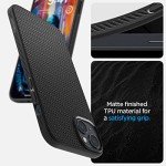 Spigen Liquid Air iPhone 14 Case - Matte Black