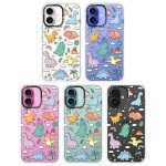Dinosaur Land Clear TPU Case for iPhone 16
