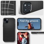 Spigen Liquid Air iPhone 14 Case - Matte Black
