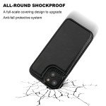 iPhone 14 Wallet Case with Card Holder – Black