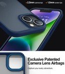 TORRAS Shockproof iPhone 14 Case - Navy Blue
