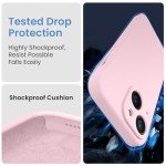 Chalk Pink Silicone Case for iPhone 14