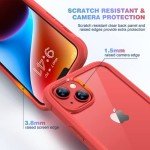 Diaclara iPhone 14 Rugged Case with Screen Protector