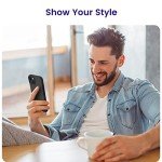 iPhone 14 Shockproof Slim Silicone Case (Black)