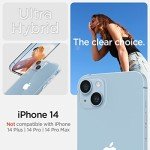 Spigen Ultra Hybrid iPhone 14 Case - Clear Protection