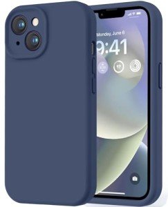 LOVE 3000 iPhone 14 Case - Shockproof Navy Blue