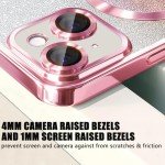 Pink Magnetic Glitter Case for iPhone 14
