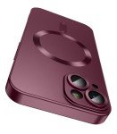 LEKEVO MagSafe Slim iPhone 14 Case - Burgundy