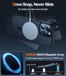 TORRAS Magnetic Slim Case for iPhone 14 Pro