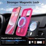 Hot Pink Magnetic iPhone 14 Pro Case with Protection