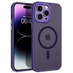 BENTOBEN Dark Purple MagSafe iPhone 14 Pro Case
