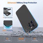 Miracase iPhone 14 Pro Shockproof Case with Protector