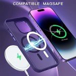 BENTOBEN Dark Purple MagSafe iPhone 14 Pro Case