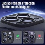 iPhone 14 Pro Case with Privacy Screen Protectors