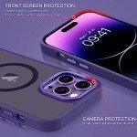 BENTOBEN Dark Purple MagSafe iPhone 14 Pro Case