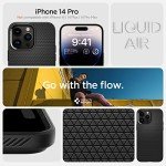 Spigen Liquid Air iPhone 14 Pro Case - Matte Black