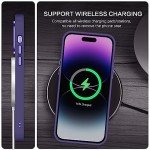 BENTOBEN Dark Purple MagSafe iPhone 14 Pro Case