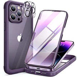 Miracase iPhone 14 Pro Clear Bumper Case