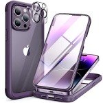 Miracase iPhone 14 Pro Clear Bumper Case
