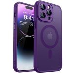 Magnetic iPhone 14 Pro Case - Deep Purple