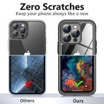 Temdan Waterproof iPhone 14 Pro Case - Black/Clear