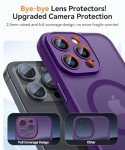 Magnetic iPhone 14 Pro Case - Deep Purple