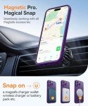 Magnetic iPhone 14 Pro Case - Deep Purple