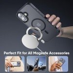 Tigowos Magnetic Slim Fit Case for iPhone 16