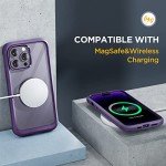 Miracase iPhone 14 Pro Clear Bumper Case