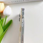 LSEEKA iPhone 14 Pro Clear Case with Flowers