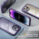 Miracase iPhone 14 Pro Clear Bumper Case