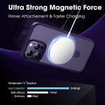 iPhone 14 Pro Max Case with Magnetic Stand - Purple